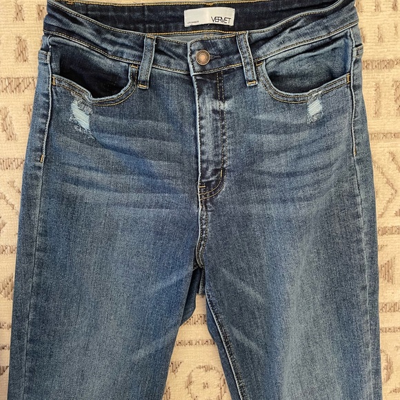 Vervet Straight Leg Jeans- Size 28 - Picture 3 of 6